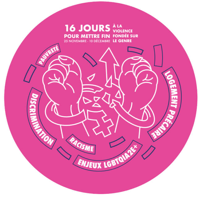 16 jours d’action pour mettre fin à la violence fondée sur le genre